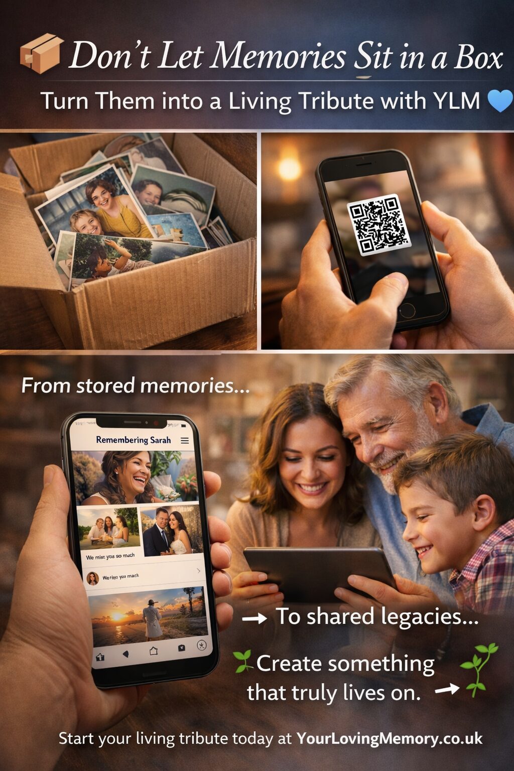 Don’t let memories sit in a box